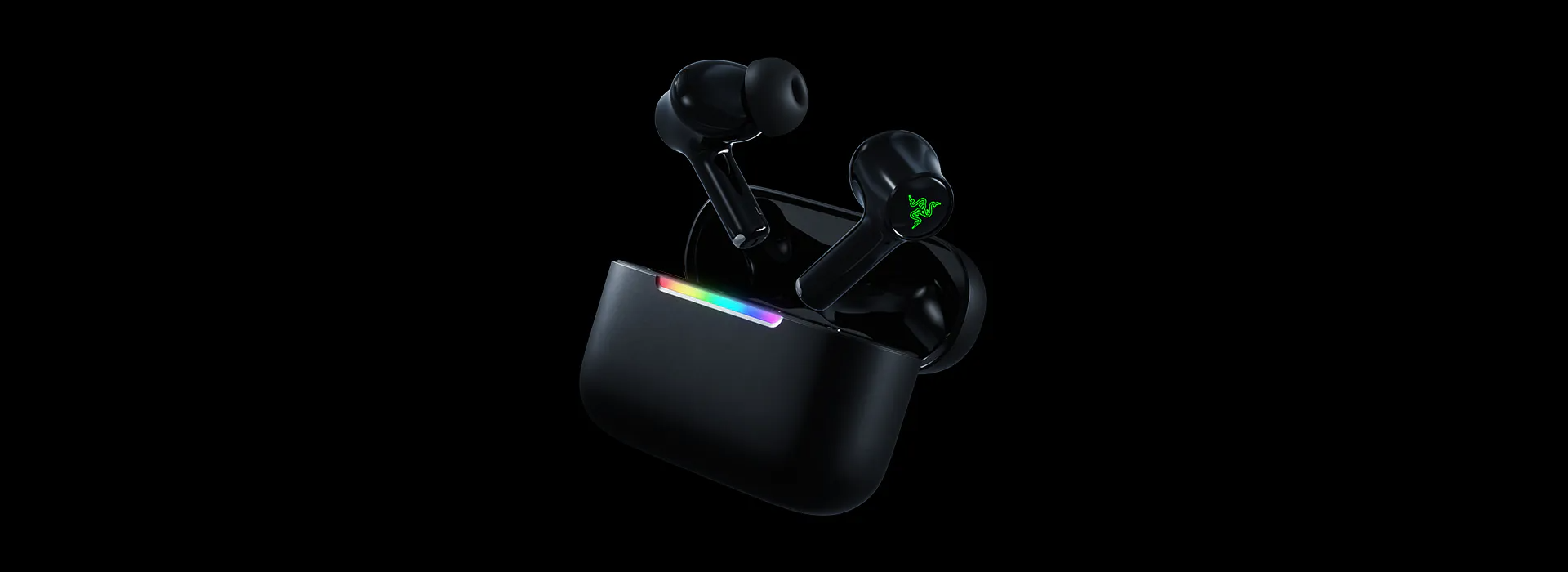 Razer Hammerhead V3 X Hyperspeed Wireless Earbuds - Black