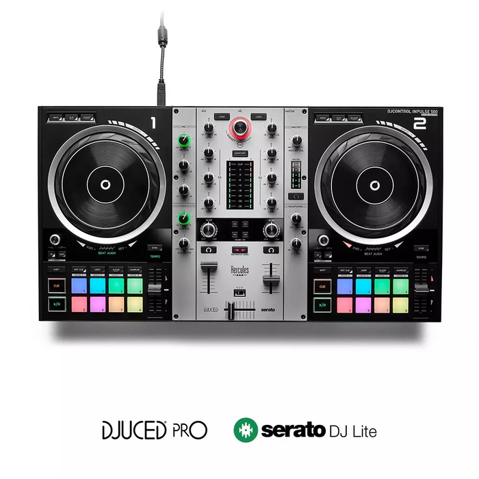 Hercules DJ Control Inpulse 500 Silver Edition