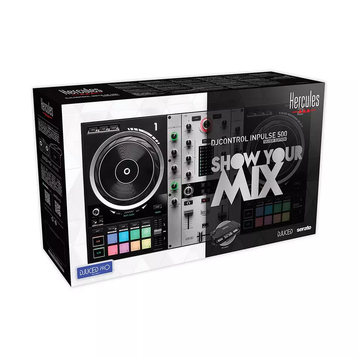 Hercules DJ Control Inpulse 500 Silver Edition
