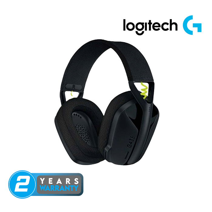 Logitech Wireless G435 Lightspeed Headset -  Black Neon Yellow