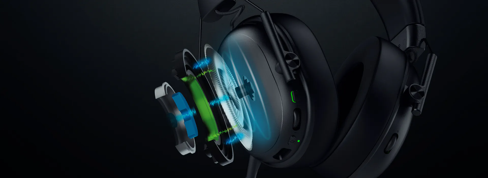 Razer Wireless BlackShark V3 X HyperSpeed E-Sport Headset - Black [04-05420100-R3M1]