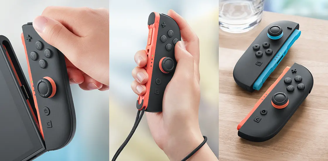 Nintendo Joy-Con (L/R) for Nintendo Switch 2 - Light Blue/ Light Red (SEA) [BEE-A-JAAAA]