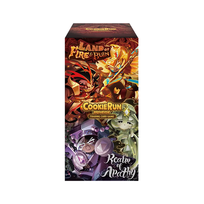 CookieRun Braverse TCG ENG Land of Fire & Ruin, Realm of Apathy Booster Box (30Packs)
