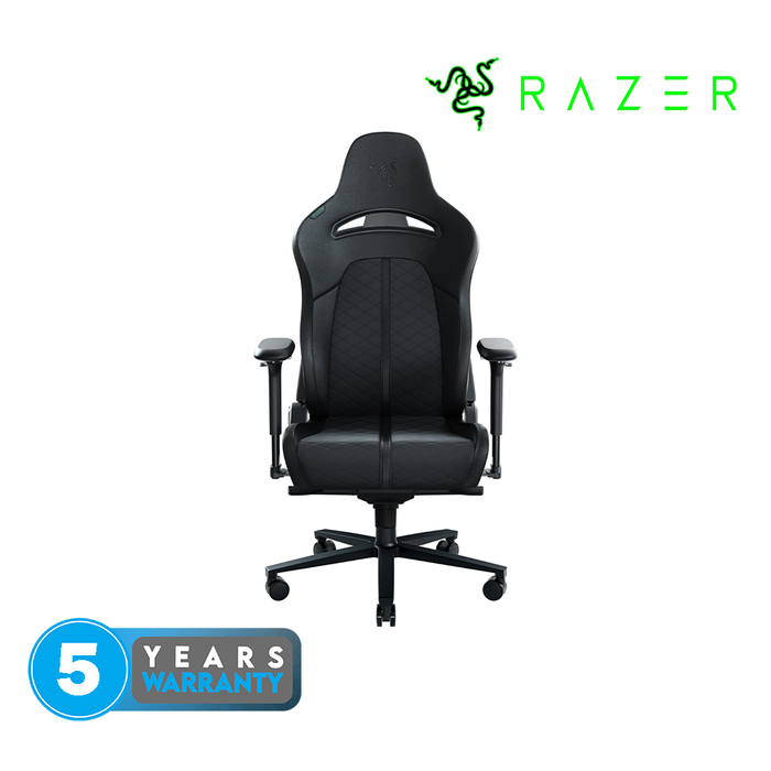Razer ENKI Gaming Chair for All-Day Gaming Comfort - Black [38-03720300-R3U1]