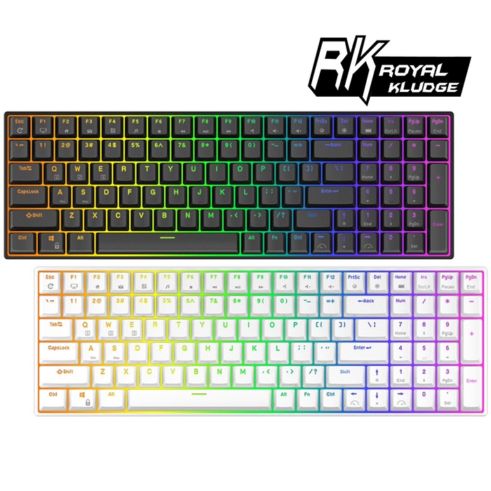 Royal Kludge RK RK100 RGB Mechanical Keyboard Hot Swappable