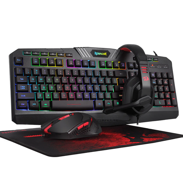 Redragon S101-BA-2 4in1 Gaming Keyboard & Mouse Combo