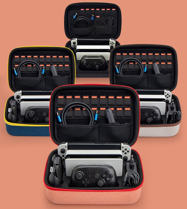 Hohoo All-in-One Travel Bag for Nintendo Switch - Red