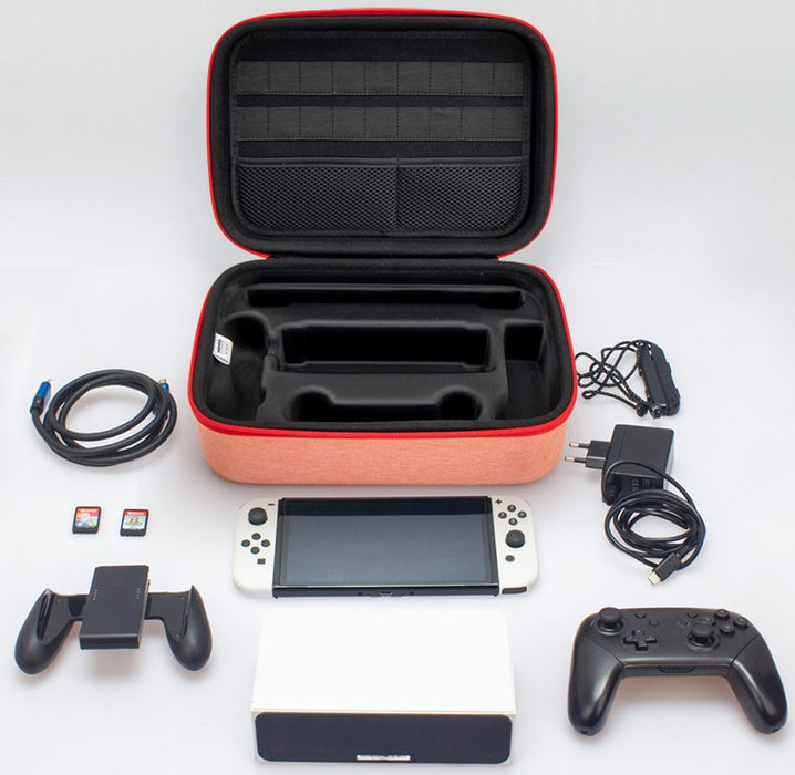 Hohoo All-in-One Travel Bag for Nintendo Switch - Red