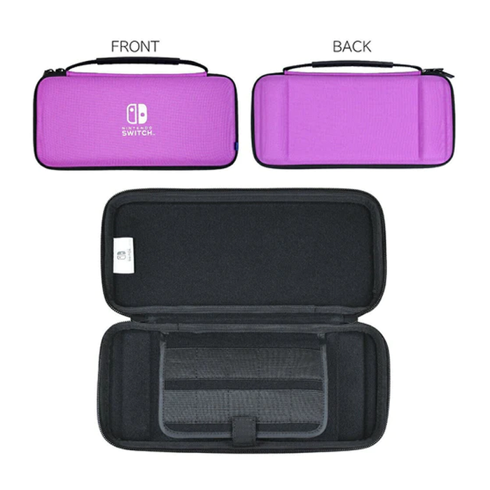 Hori Slim Hard Pouch for NS and NS OLED Model - Purple [NSW-824]