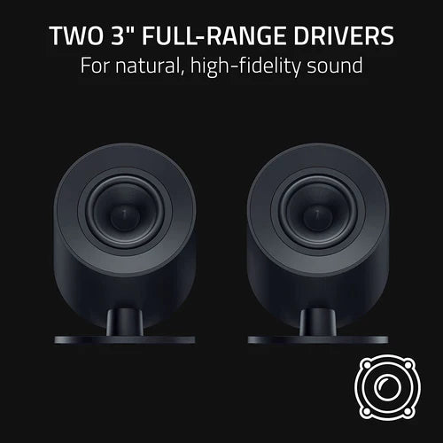Razer NOMMO V2 X Full-Range 2.0 PC Gaming Speakers [RZ05-04760100-R3G1]
