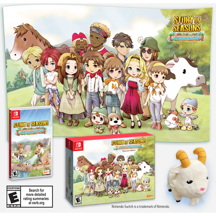 Nintendo Switch Story of Seasons A Wonderful Life Premium Edition (US)