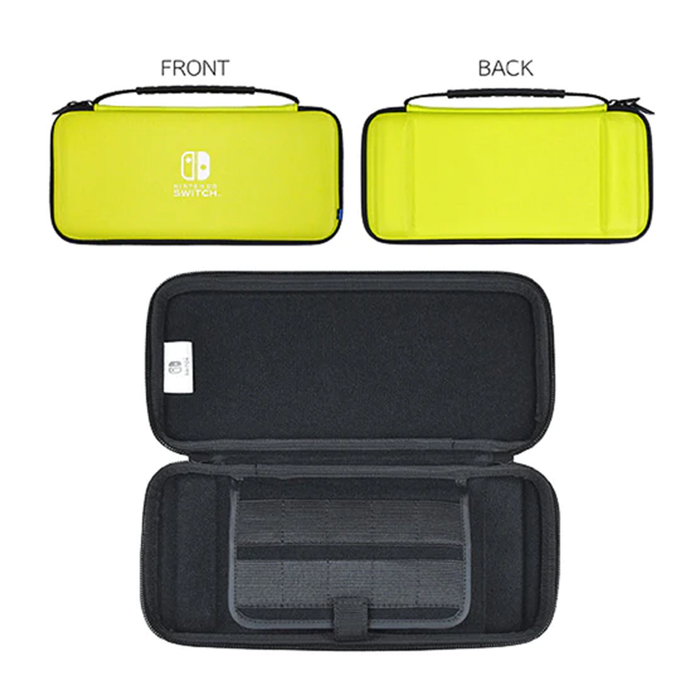 Hori Slim Hard Pouch for NS and NS OLED Model- Yellow [NSW-822]