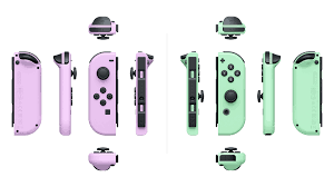 Nintendo Switch Joy-Con Controller (Pastel Purple / Pastel Green)
