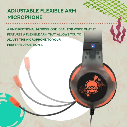 Hori Gaming Headset Standard for Nintendo Switch 2 - Splatoon Raiders [NSX-240A]