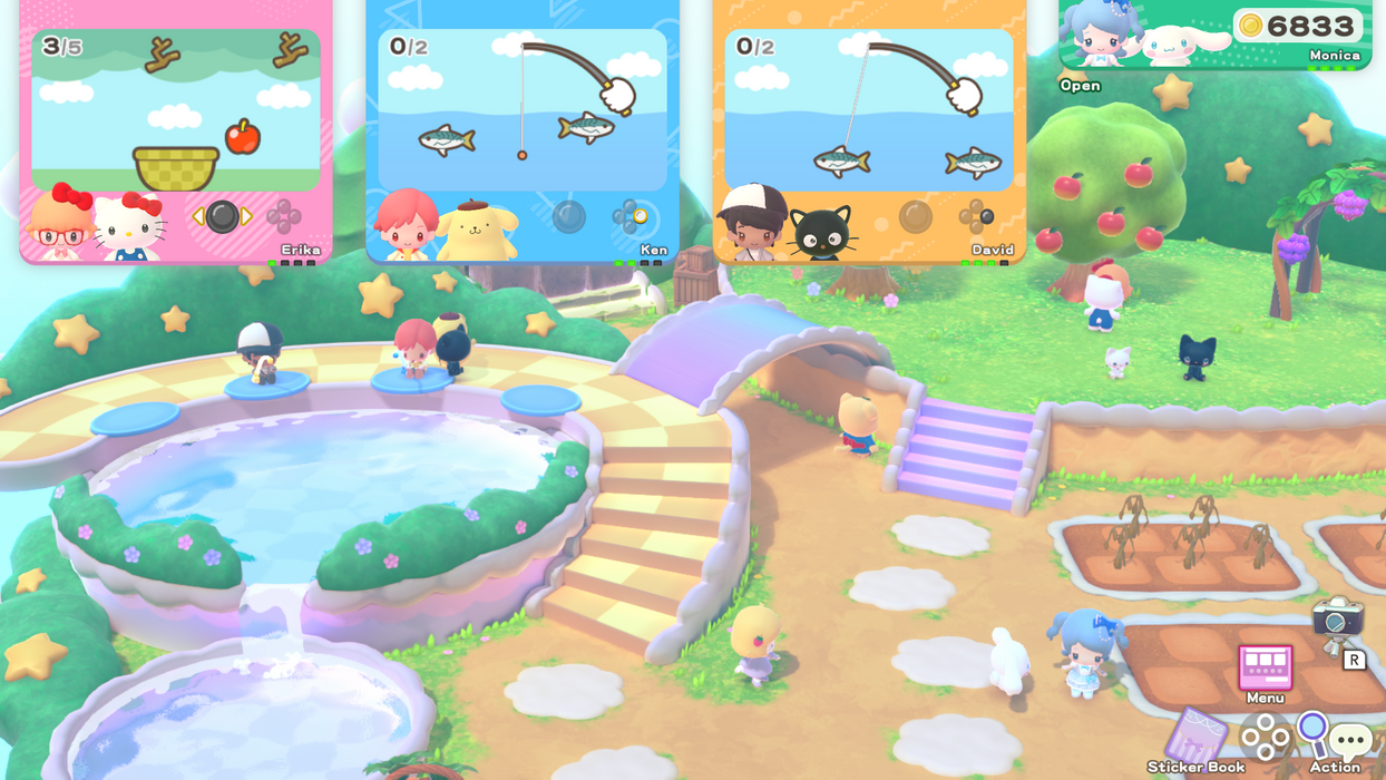 Nintendo Switch Hello Kitty Party Land - Day 1 Edition (ASI)