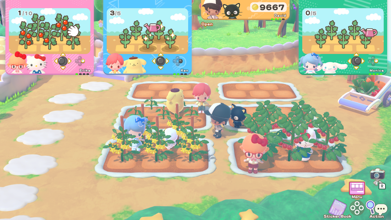 Nintendo Switch Hello Kitty Party Land - Day 1 Edition (ASI)