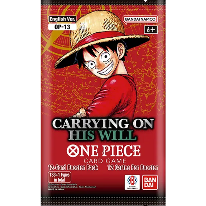 One Piece TCG ENG Booster Pack - Carrying On His Will - [OP-13]