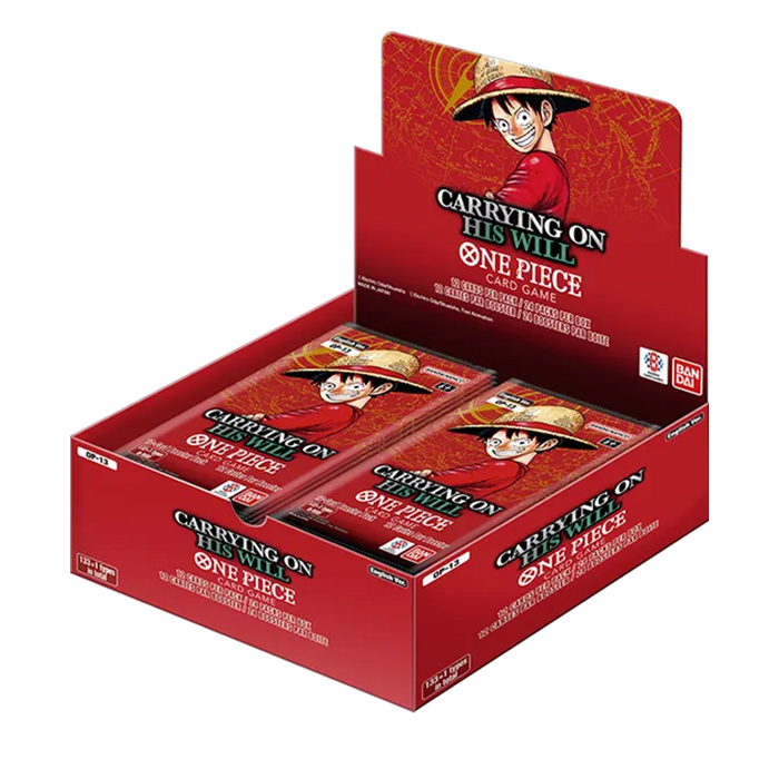 One Piece TCG ENG Booster Box - Carrying On His Will - [OP-13] (24 Packs)