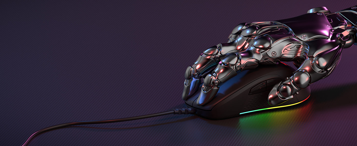 Redragon M718-AIR Stormrage Air RGB Wired Gaming Mouse