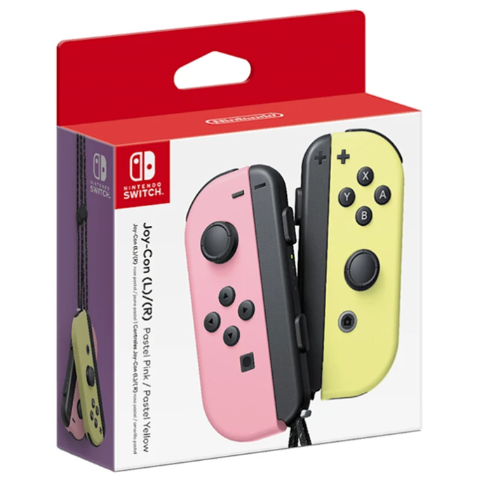 Nintendo Switch Joy-Con Controller (Pastel Pink / Pastel Yellow)