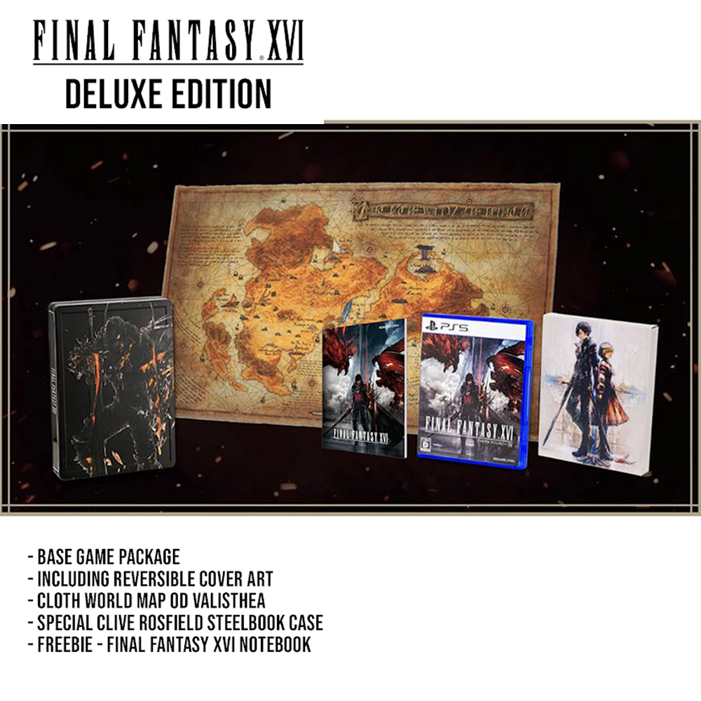 PS5 Final Fantasy XVI Deluxe Edition (R3) — GAMELINE