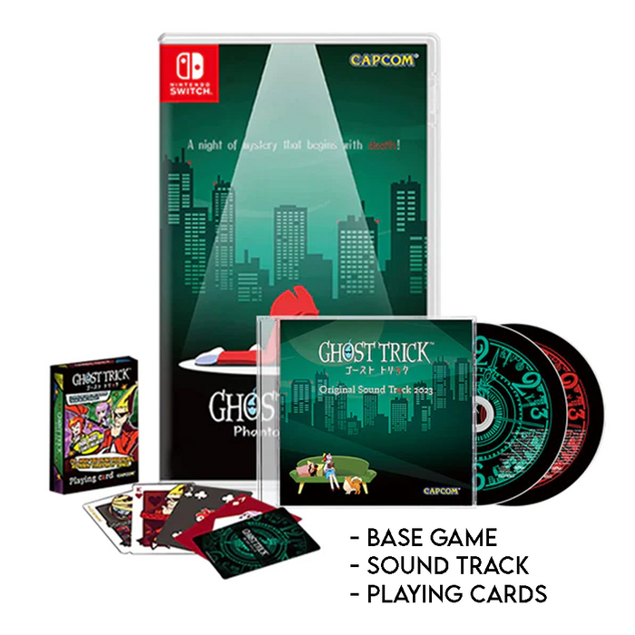 Nintendo Switch Ghost Trick Phantom Detective + E-Capcom Special Set (ASIA)