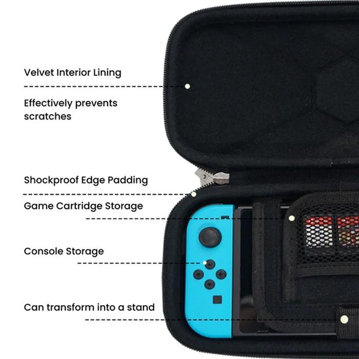 PB Tails Travel Case for NS, NS Lite and OLED Model