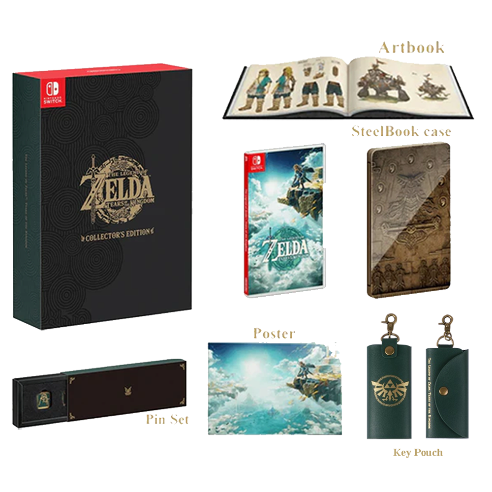 Nintendo Switch Zelda: Tears of the Kingdom - Collector's Edition (MSE ...