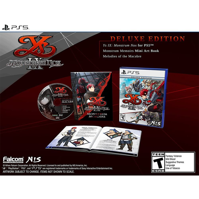 PS5 Ys IX: Monstrum Nox - Deluxe Edition (R1)