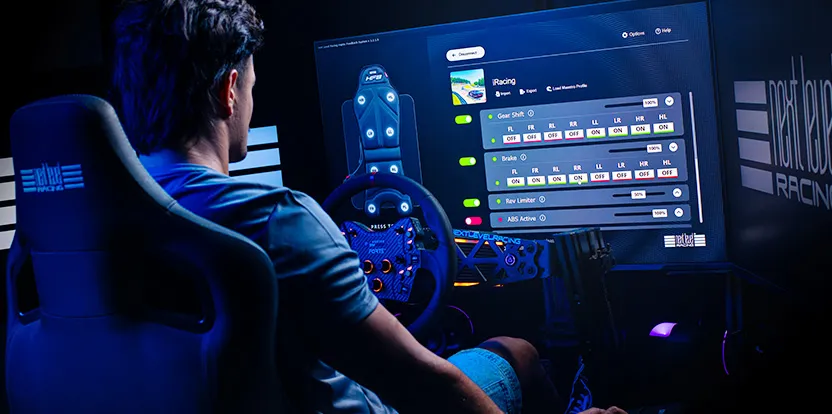 Next Level Racing HF8 PRO Haptic Feedback Gaming Pad [G006]