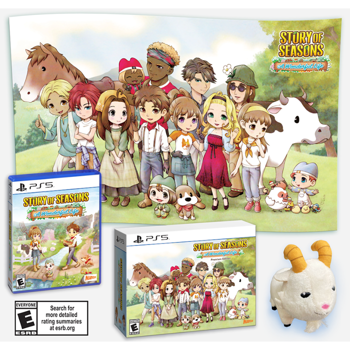 PS5 Story of Seasons A Wonderful Life Premium Edition (R1)