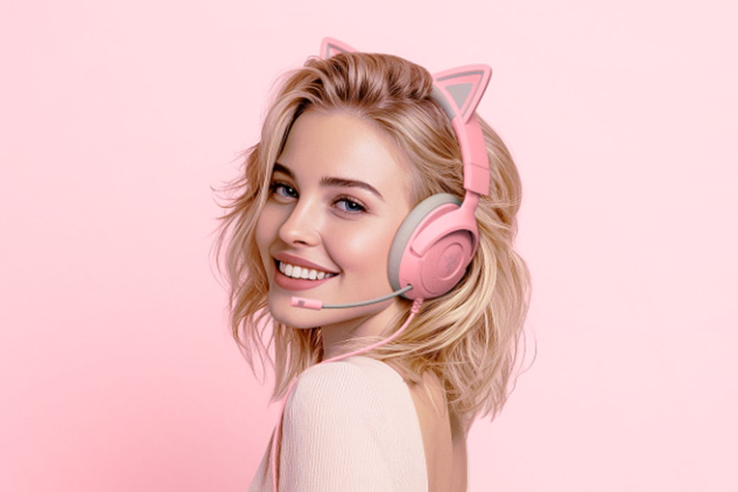 Razer Kraken Kitty V3 X Wired Kitty Gaming Headset
