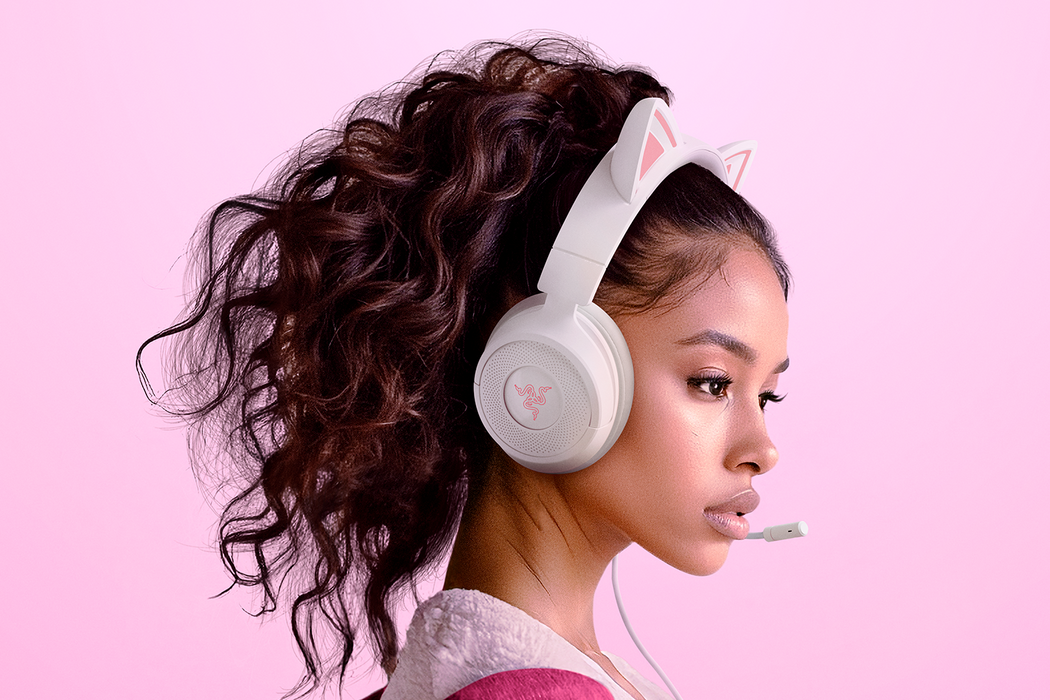 Razer Kraken Kitty V3 X Wired Kitty Gaming Headset