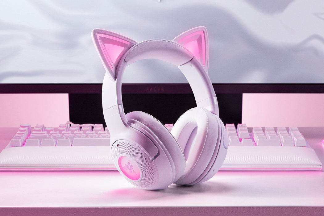 Razer Kraken Kitty V2 BT RGB Headset with Kitty Ears