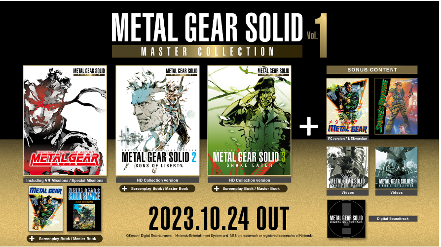 PS5 Metal Gear Solid: Master Collection Vol.1 (R3)