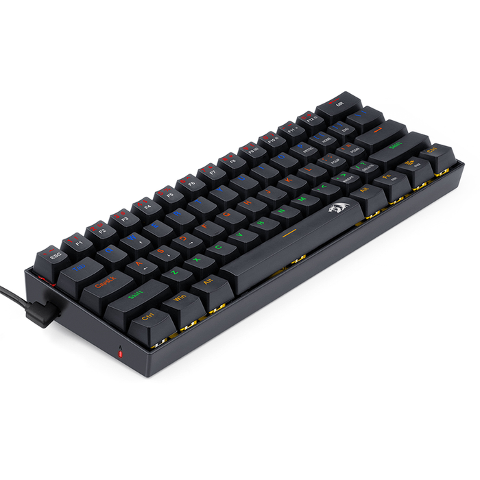 Redragon Wired K606R LAKSHMI Mechanical Keyboard - Black [Blue Switch]