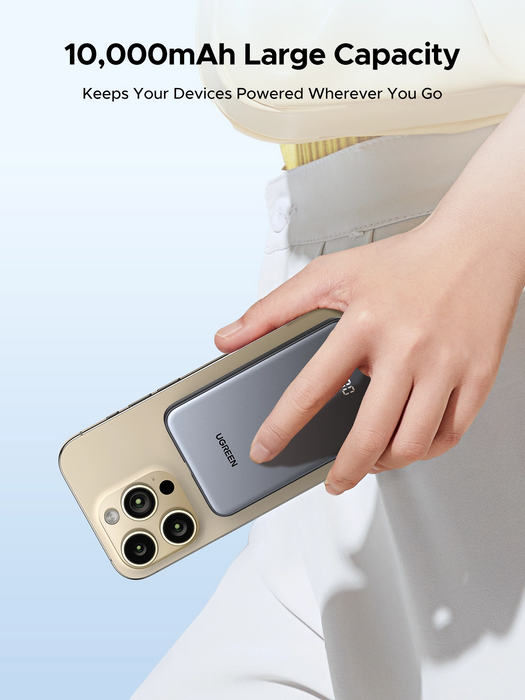 UGreen 10000mAh Power Bank with Built-in Cable [PB526/75161B]