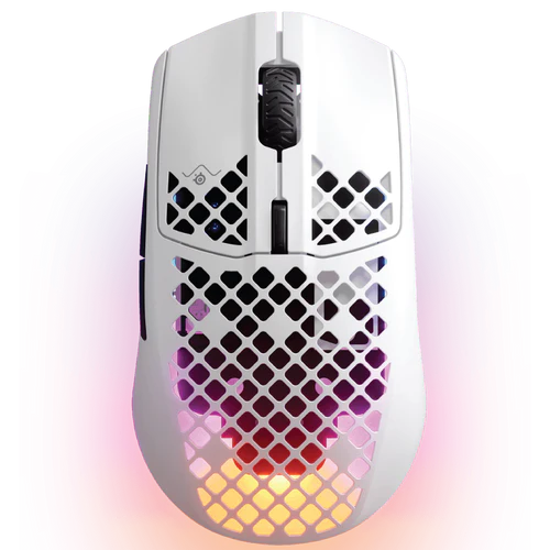 SteelSeries Wireless Aerox 3 Gaming Mouse - Snow [62608]