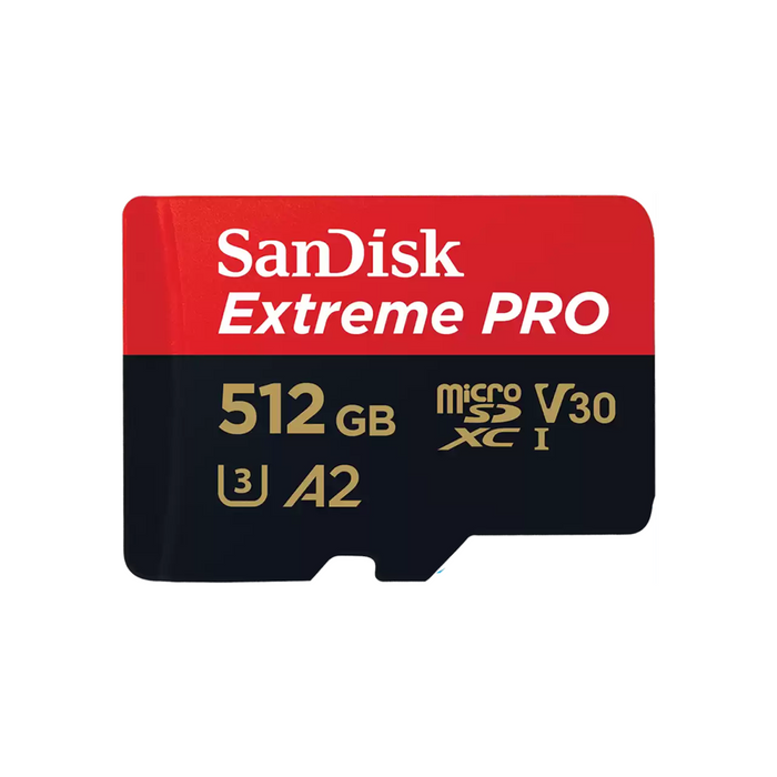 SanDisk Micro SDXC Extreme Pro SDSQXCD - 512G