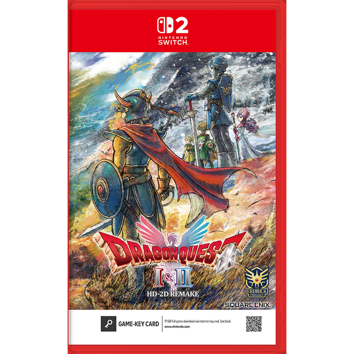 Nintendo Switch 2 Dragon Quest I & II HD-2D Remake Day-1 Edition - Game-Key-Card (ASI)