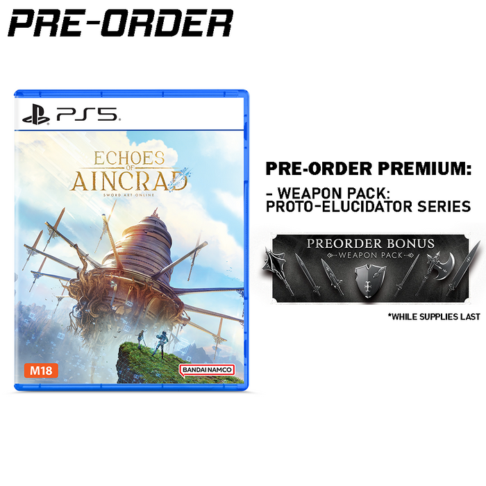 [PRE-ORDER] PS5 Echoes of Aincrad (R3) [Release Date: July 9, 2026]