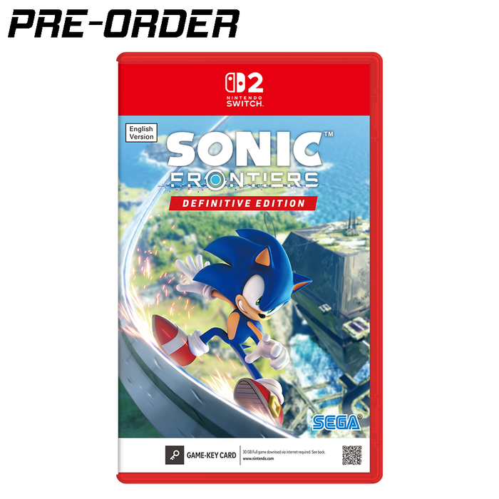 [PRE-ORDER] Nintendo Switch 2 Sonic Frontiers Definitive Edition [Release Date: September 17, 2026]