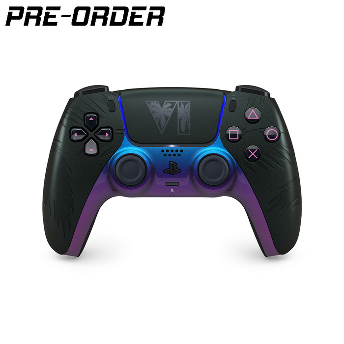 [PRE-ORDER] PlayStation Wireless DualSense Controller for PS5 - Grand Theft Auto VI Black Limited Edition [Release Date: November 19, 2026]
