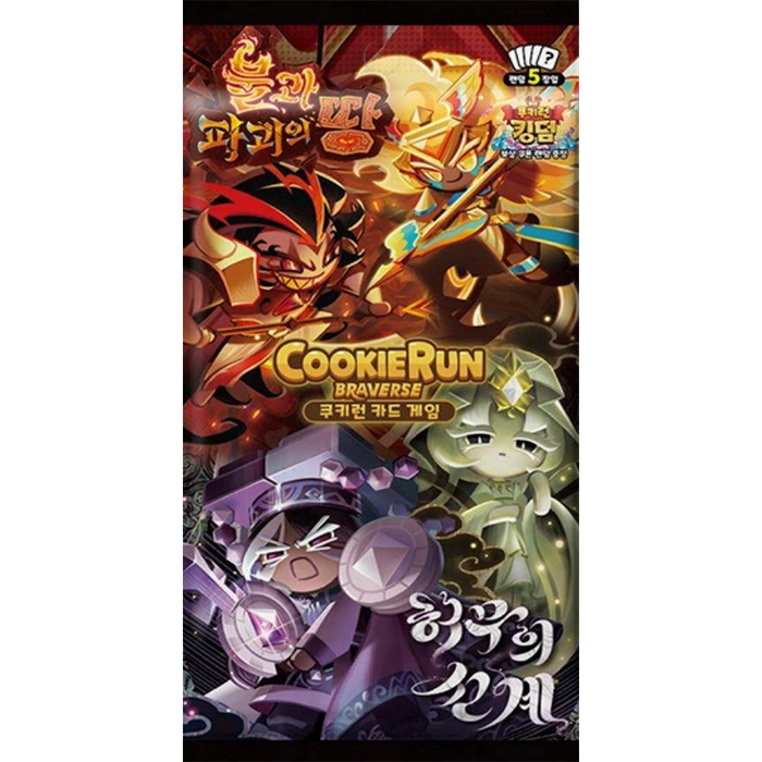 CookieRun Braverse TCG ENG Land of Fire & Ruin, Realm of Apathy Booster Box (30Packs)