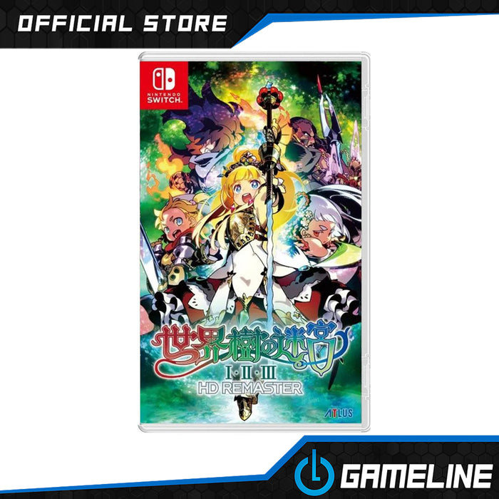 Nintendo Switch Etrian Odyssey Origins Collection (ASIA)