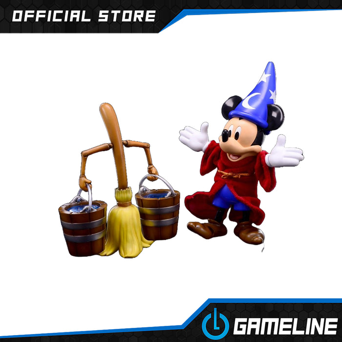 HeroCross Sorcerer Mikey and Magic Broom Figurine