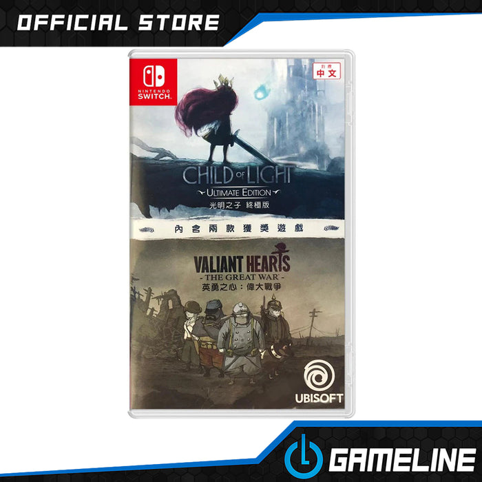 Nintendo Switch Child of Light + Valiant Hearts (ASIA)