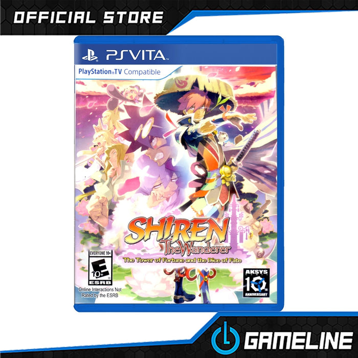 PSV Shiren the Wanderer The Tower of Fortune and the Dice of Fate (R1)