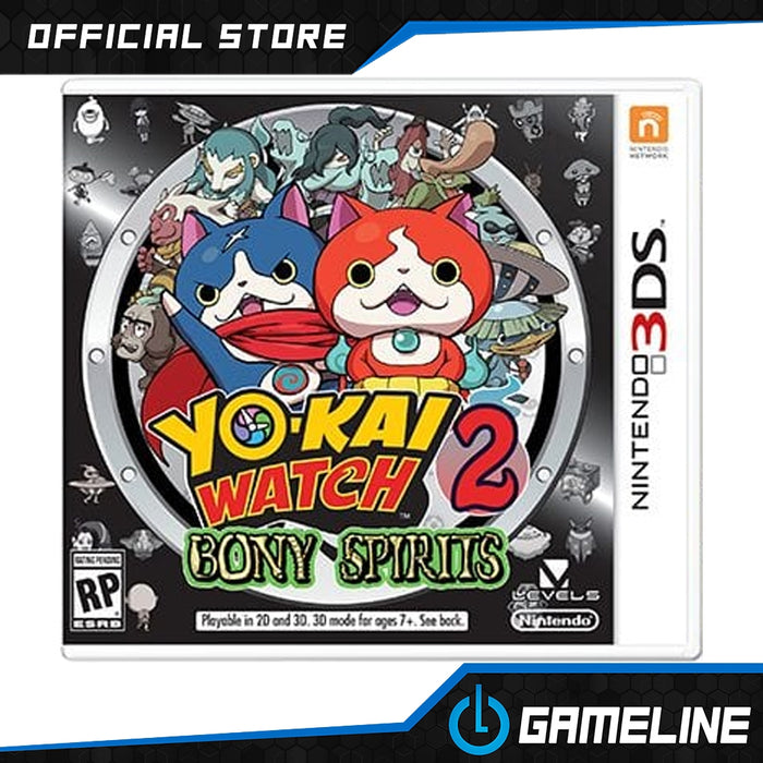 Nintendo 3DS YoKai Watch 2 Bony Spirits (US)