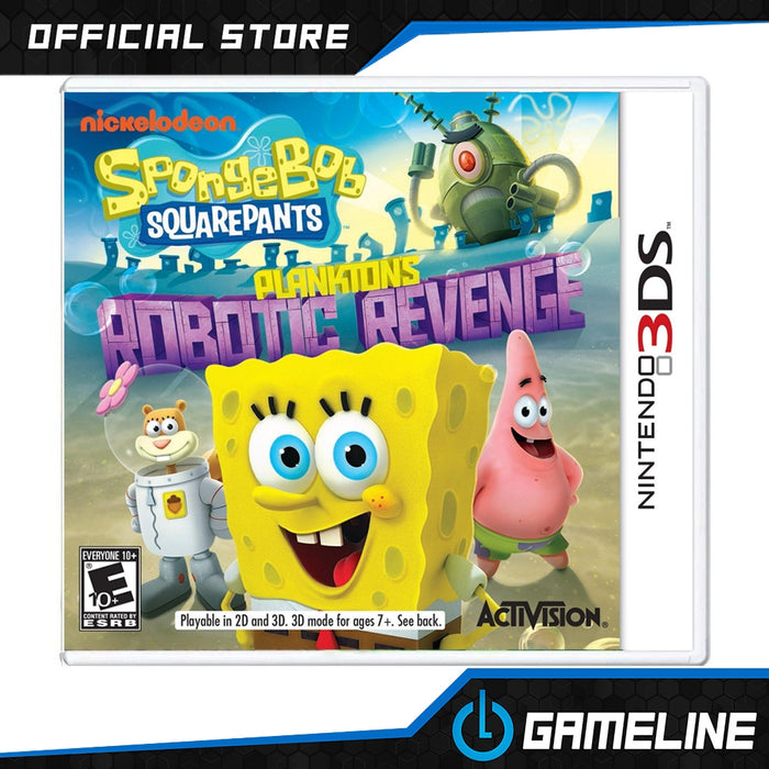 Nintendo 3DS Spongebob Squarepants Plankton's Robotic Revenge (US)